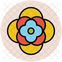 Oakleaf Hydrangea Flower Icon