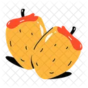 Acorns Oaknuts Dried Fruit Icon