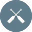 Oars Paddle Icon