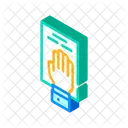 Oath Constitution Isometric Icon