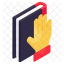 Oath Book Booklet Handbook Icon
