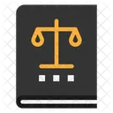 Law Book Justice Icon