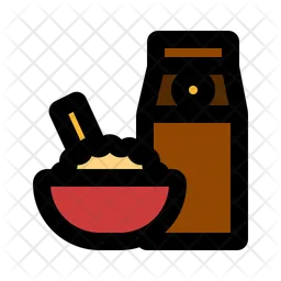 Oatmeal  Icon