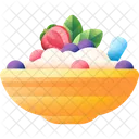 Oatmeal Food Dessert Icon
