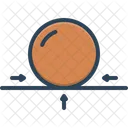 Oberflache Kreis Kugel Symbol