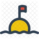 Oberflächenboje  Symbol