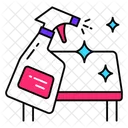 Reinigen Desinfizieren Hygiene Symbol