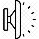 Oberflächenmontageleuchte  Symbol