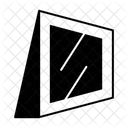 Oberlicht Gebaude Holzdach Symbol
