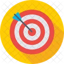 Bersaglio Bullseye Freccia Icon