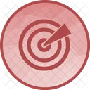 Bersaglio Bullseye Freccia Icon