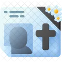 Obituary Shovel Skull Icon
