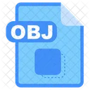 Obj File Document Icon