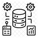 Object Database Analytics Storage Icon