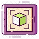 Object Recognition 3 D Cube Cube Icon