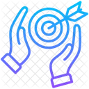 Objectivity Target Purpose Icon