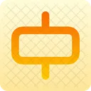 Objects Align Center Horizontal Alt Symbol