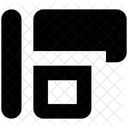 Objects left horizontal align  Icon