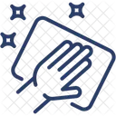 Reinigung Schmutz Hand Symbol
