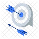 Objetivo Meta Enfoque Icon