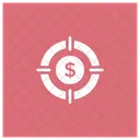 Objetivo Enfoque Dinero Icon