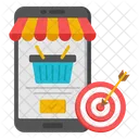 Objetivo De Compra En La Web Objetivo De Compra En La Web Objetivo De Compra En La Web Icon