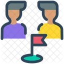 Objetivo del equipo  Icono