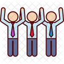 Objetivo De Equipo Equipo Objetivo Icono