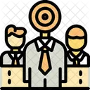 Objetivo De Equipo Icono