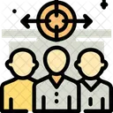 Objetivo De Equipo Icono