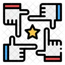 Objetivo Del Equipo Icono