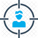 Objetivo Del Personaje Concentrarse Centrarse Icono