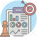 Objetivo empresarial  Icono