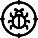 Objetivo De Error Malware Pruebas De Error Icono