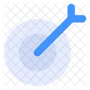 Objetivo De Negocio Objetivo De Negocio Objetivo De Negocio Icono