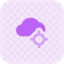 Objetivo de la nube  Icono