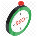 Objetivo Seo Objetivo Seo Objetivo Seo Icono