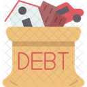 Obligacion Deuda Dinero Icono