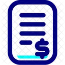 Obligaciones Deuda Dinero Icono