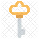 Oblong Old Key Icon