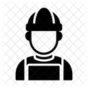 Trabajador Ingeniero Avatar Icono