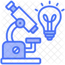 Observacao Lampada Ciencia Ícone