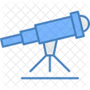 Observacao De Estrelas Astronomia Telescopio Ícone