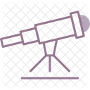 Observacao De Estrelas Astronomia Telescopio Ícone