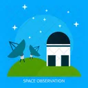 Observation Galaxy Education Icon