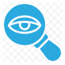Observation Loupe Monitoring Icon