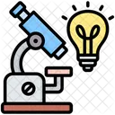 Observation Bulb Science Icon