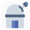 Observatory Telescope Space Icon