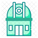 Observatory Telescope Building Icon