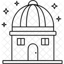 天文台、宇宙、建物 アイコン